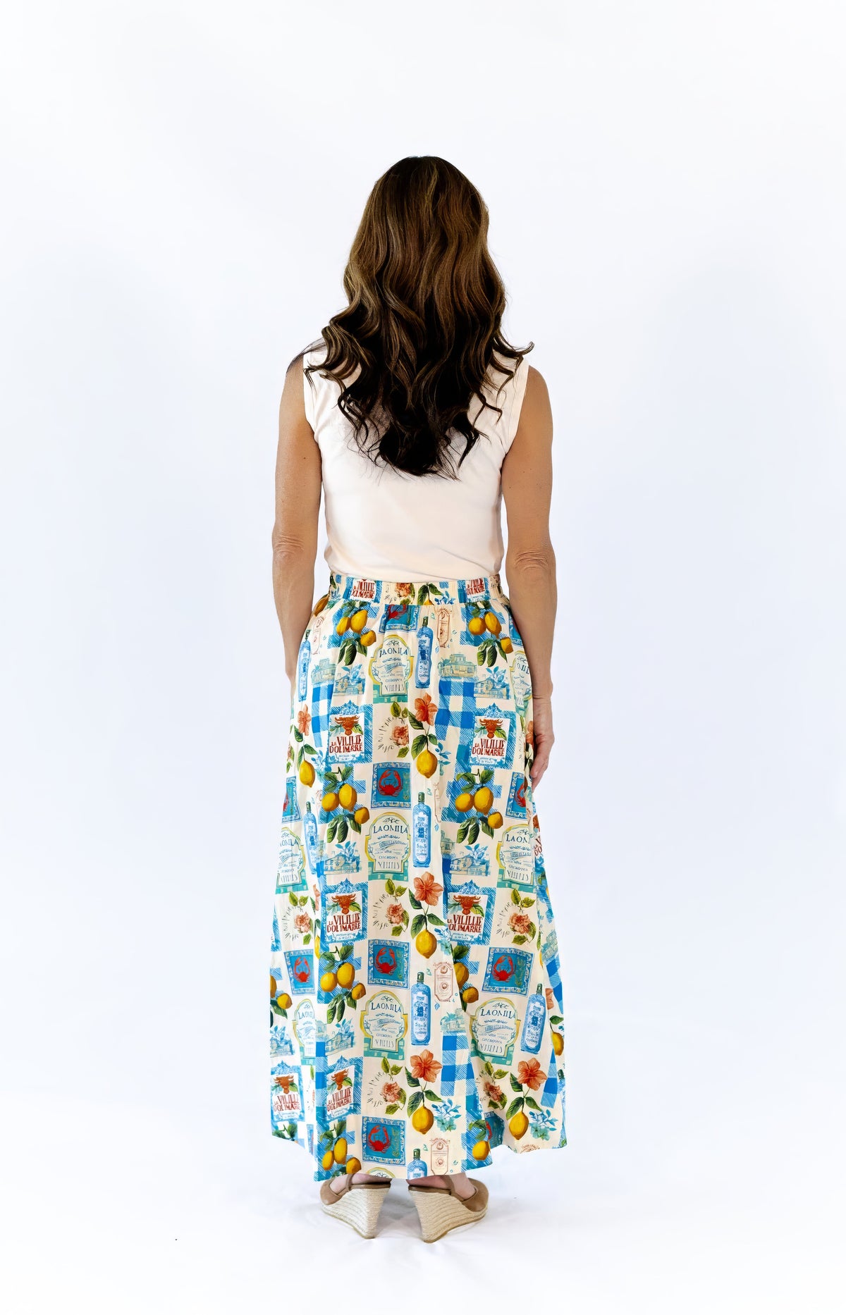 Positano Patchwork Skirt