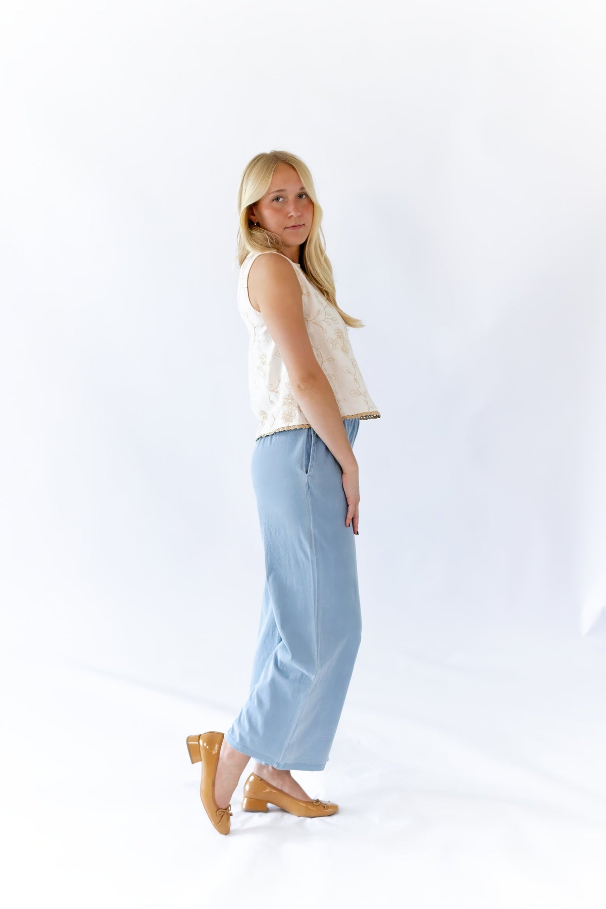 Hinkley Embroidered Top