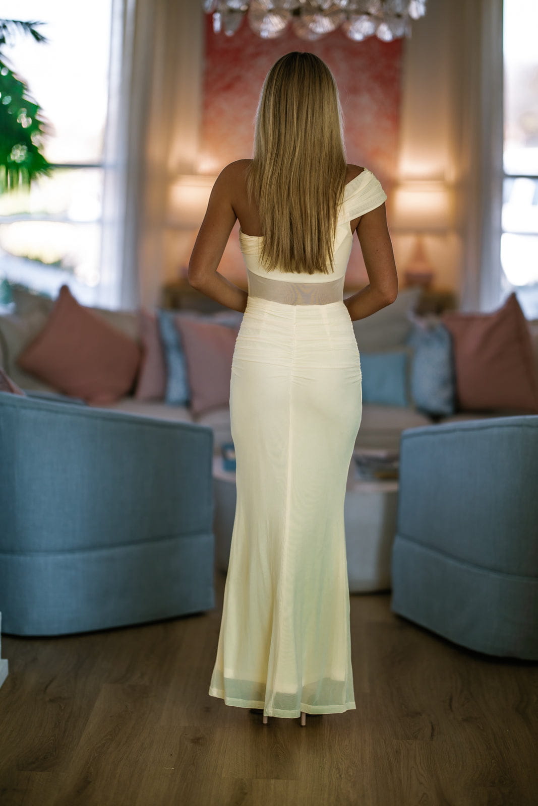 Meet Glamour Maxi Dress - Yellow