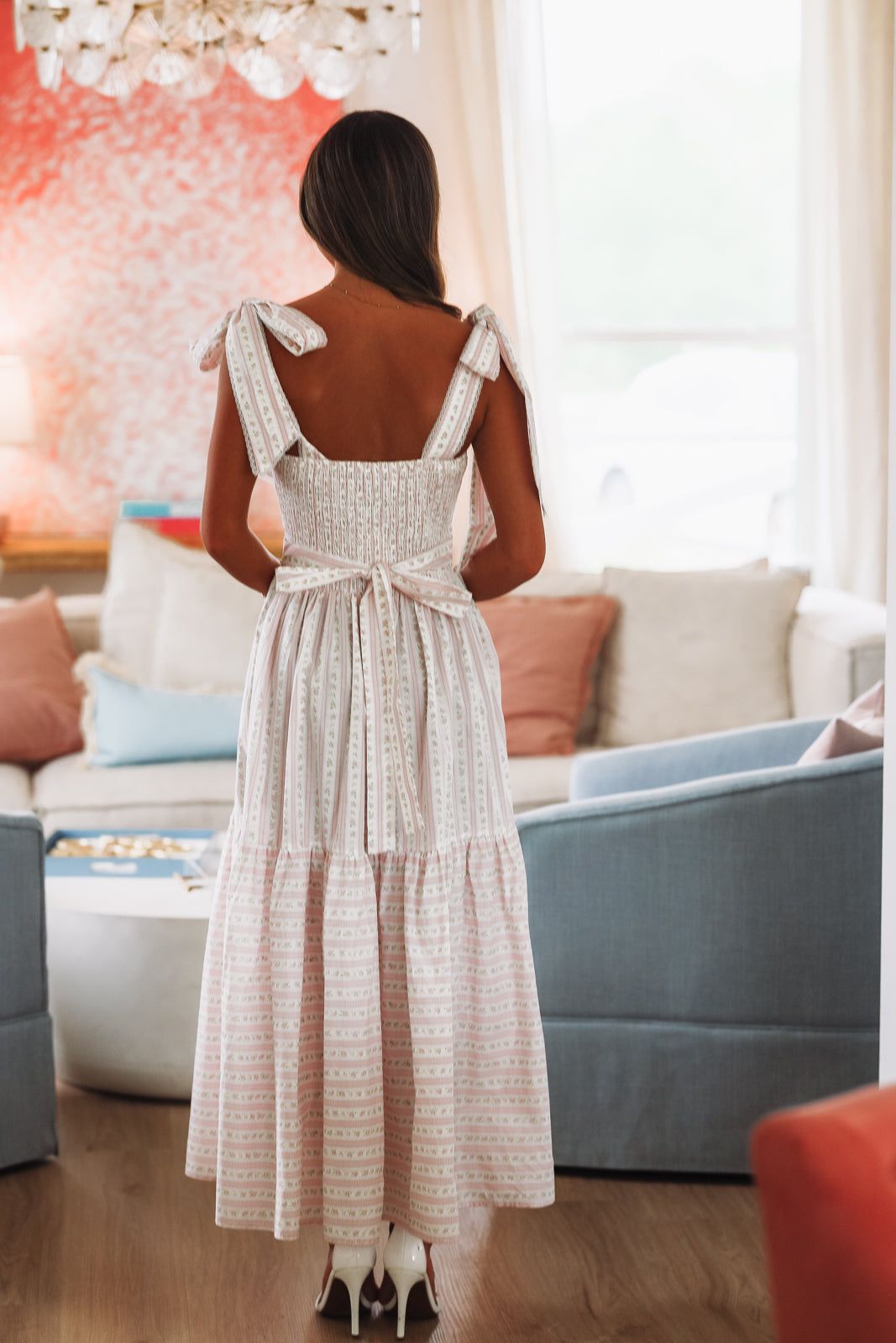 Divine Diva Midi Dress - Pink