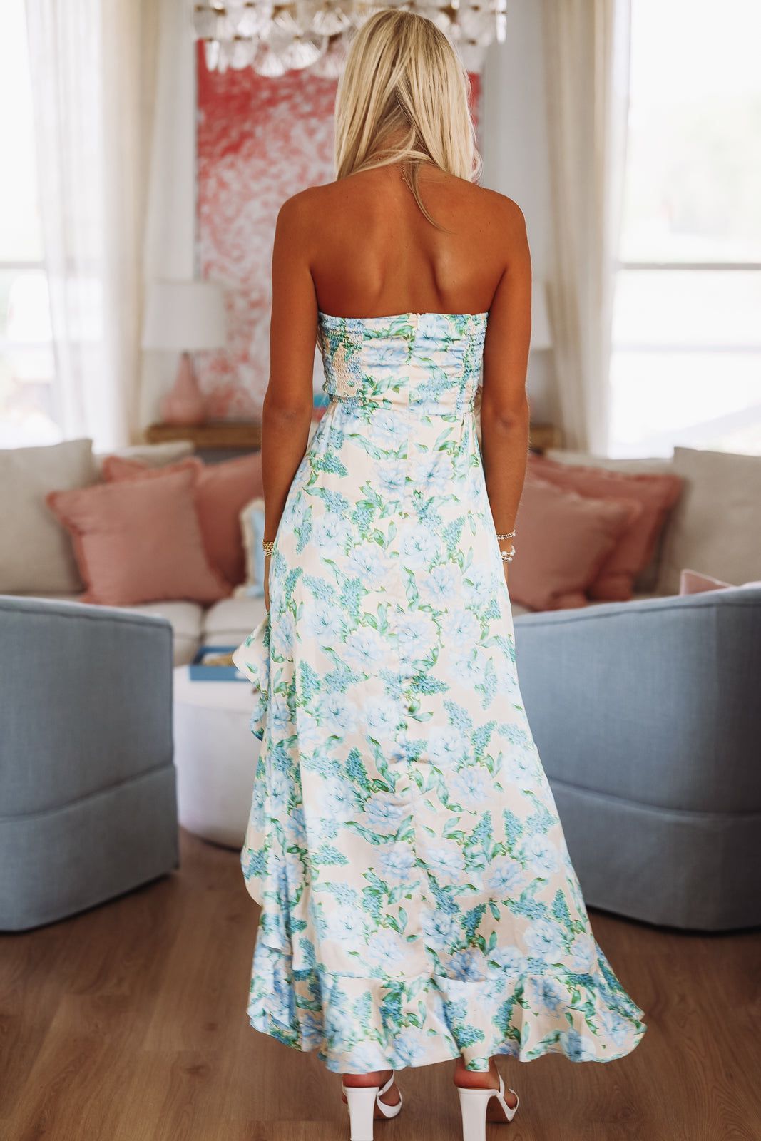Mesmerized Maxi Dress - Blue