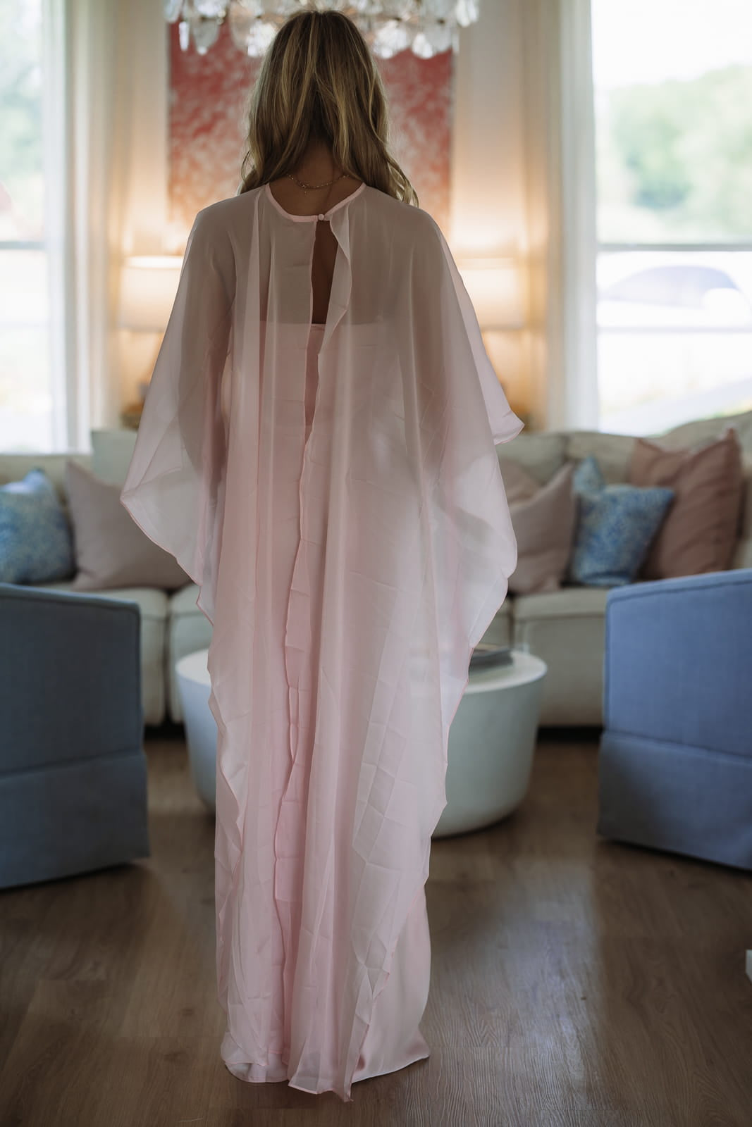 Aura Maxi Dress - Pink