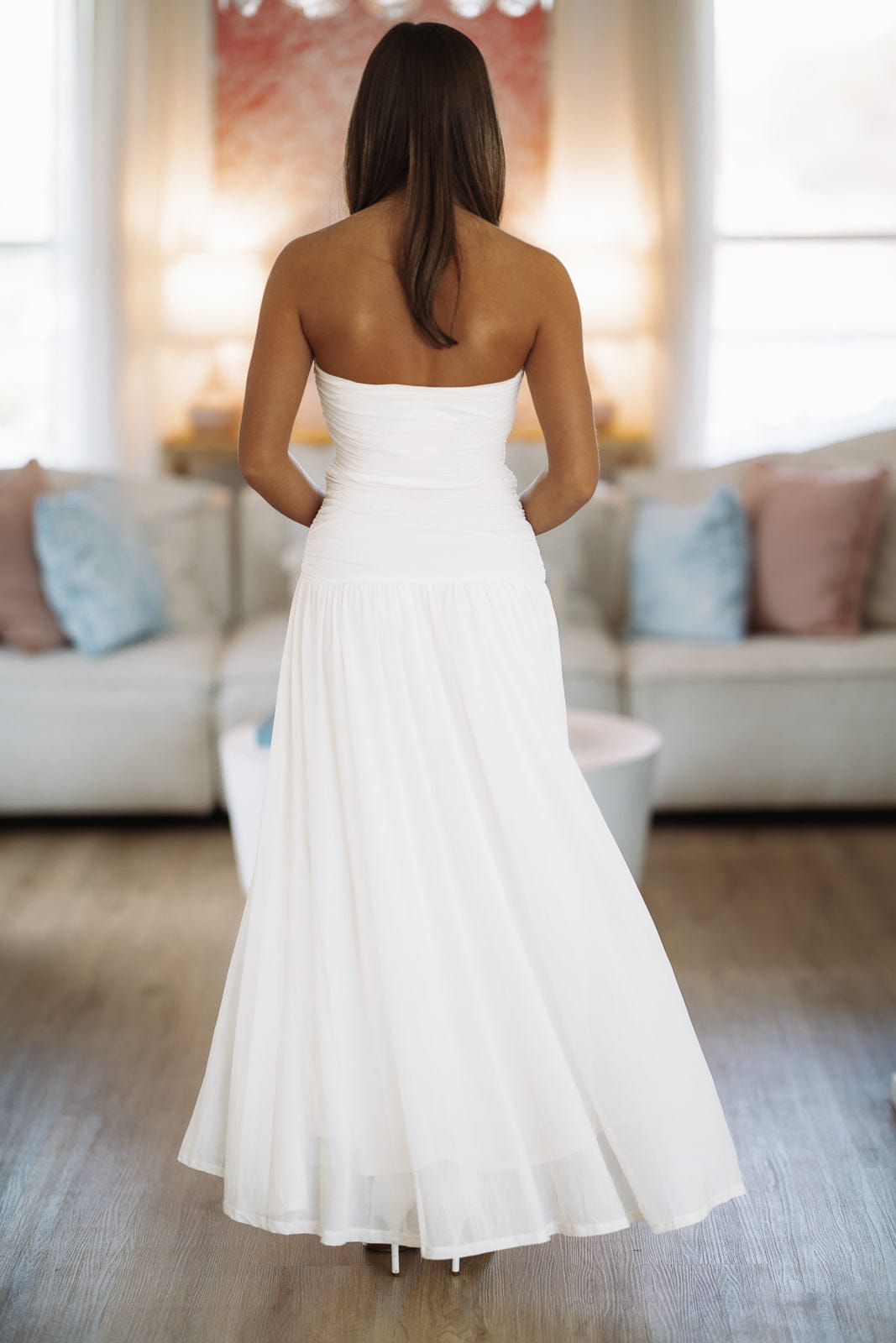 Forever Begins Maxi Dress - Ivory