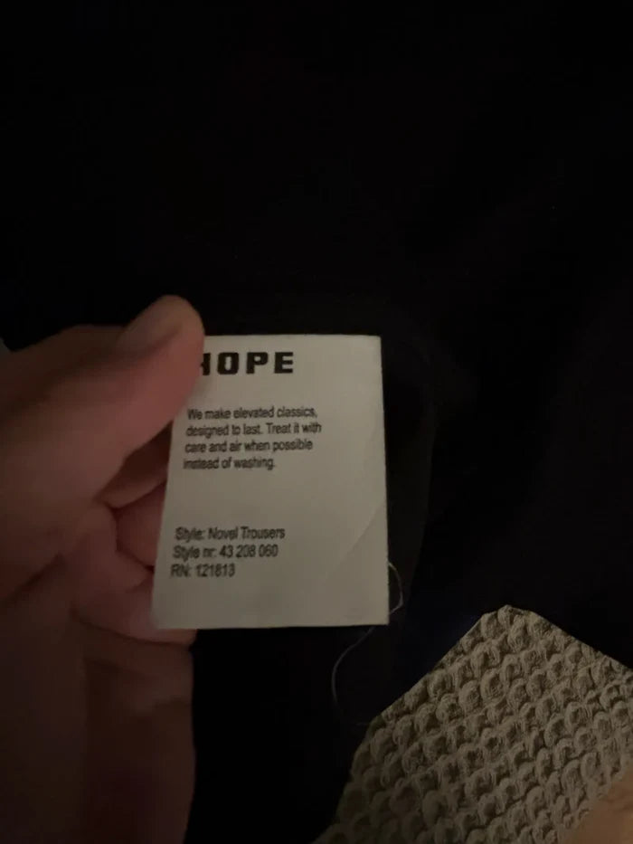 Hope-kostymbyxor NWOT