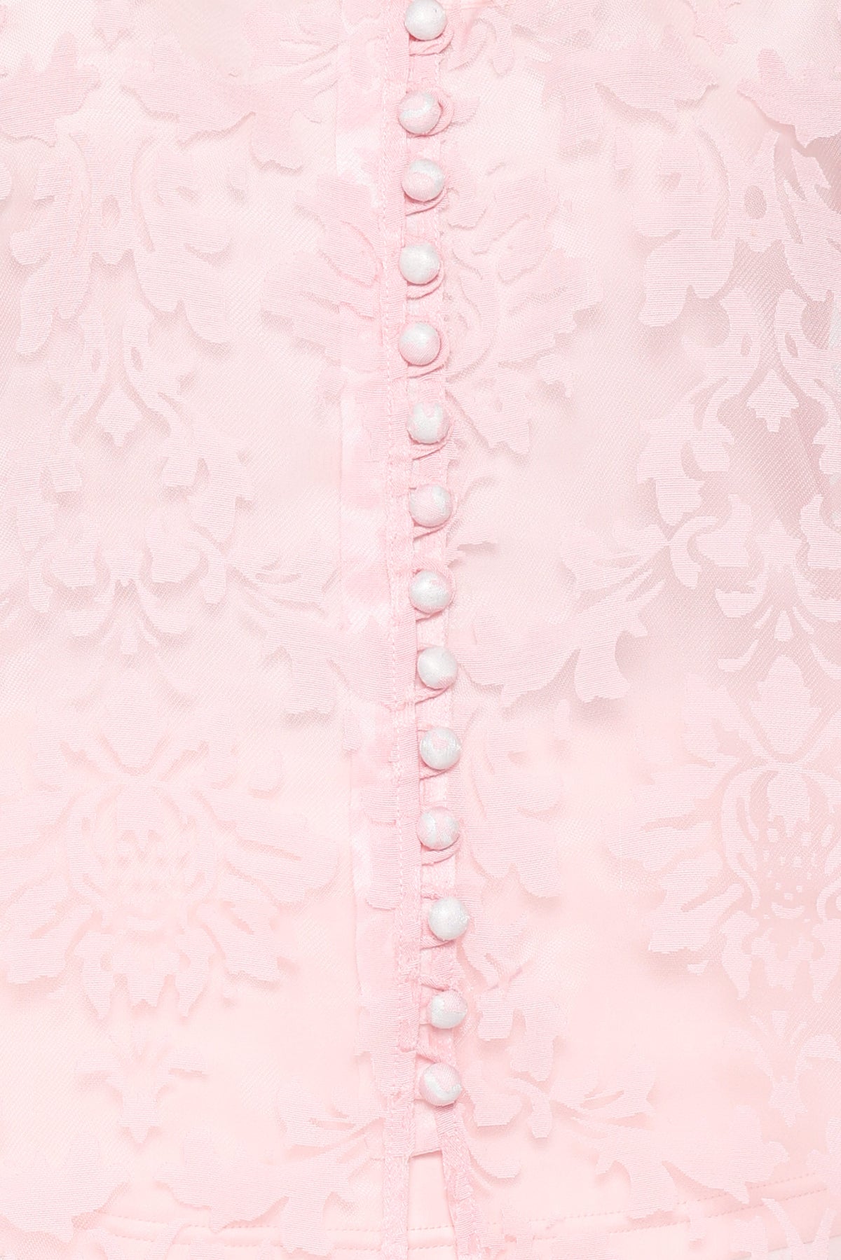 Marni Organza Top - Pink Floral