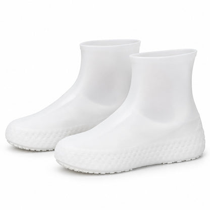 Packable Stretch-On Rain Shoe Covers – Reusable Waterproof Overshoes for Everyday Footwear