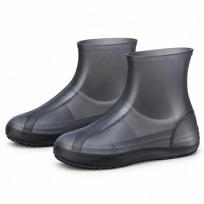 Packable Stretch-On Rain Shoe Covers – Reusable Waterproof Overshoes for Everyday Footwear