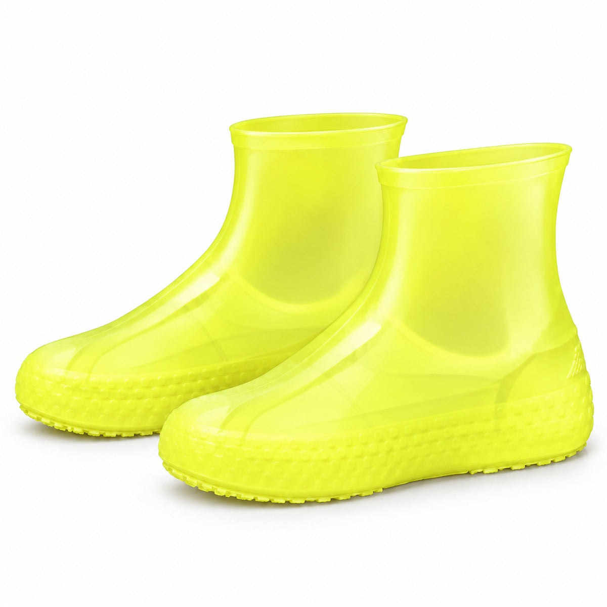 Packable Stretch-On Rain Shoe Covers – Reusable Waterproof Overshoes for Everyday Footwear