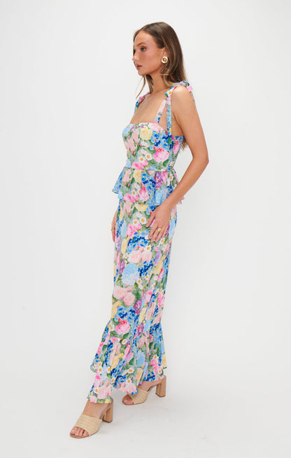 Paxton Midi Dress ~ Flower Shop