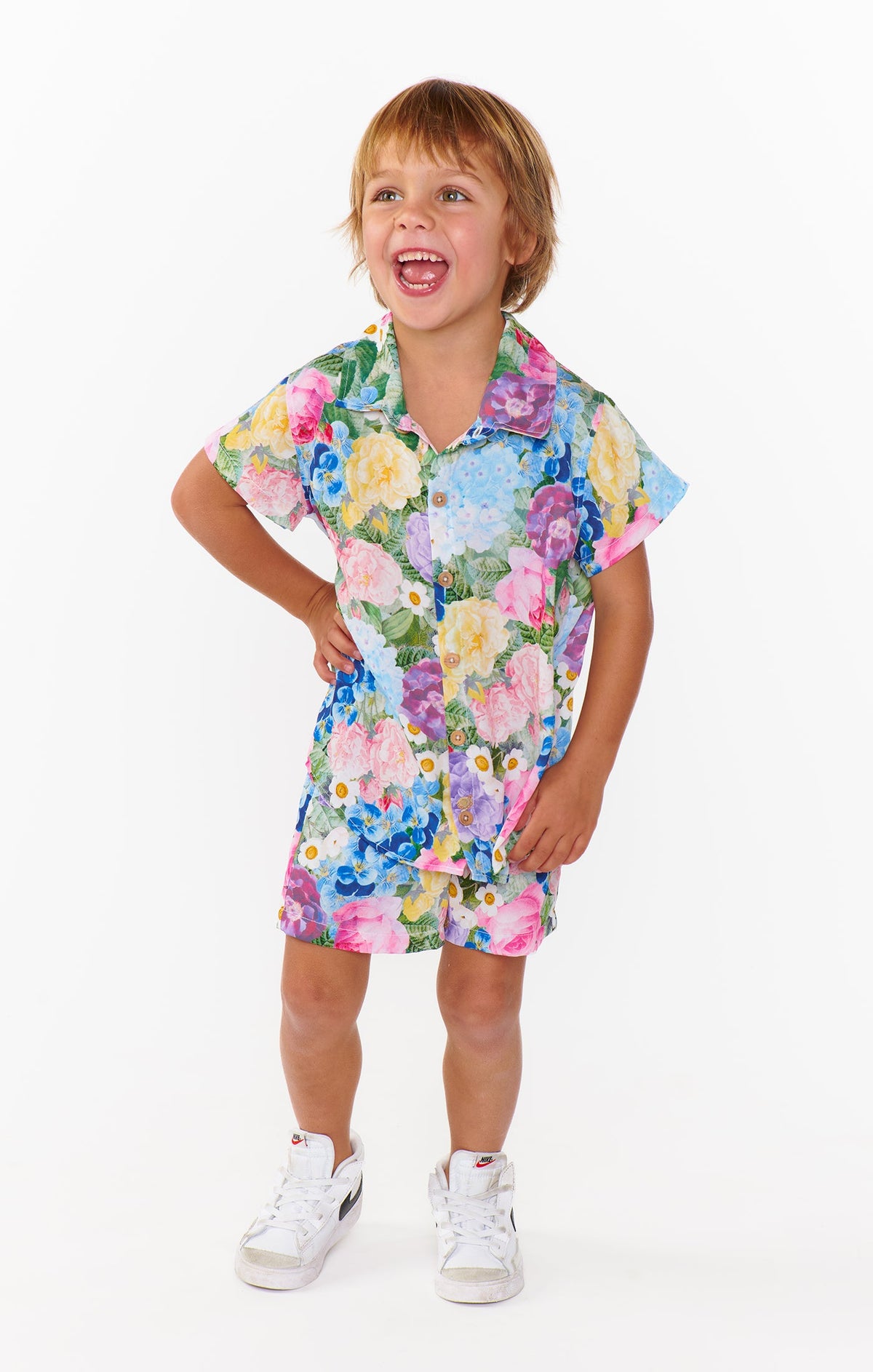 Lil Easy Shorts ~ Flower Shop