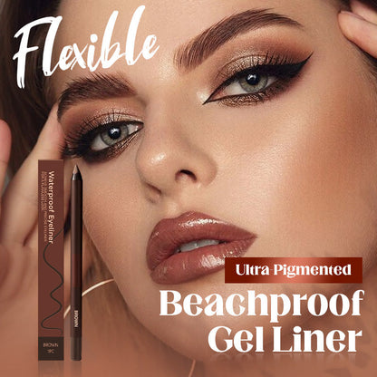 Ultra-Pigmented Beachproof Gel Pencil Eyeliner With Free Sharpener💛