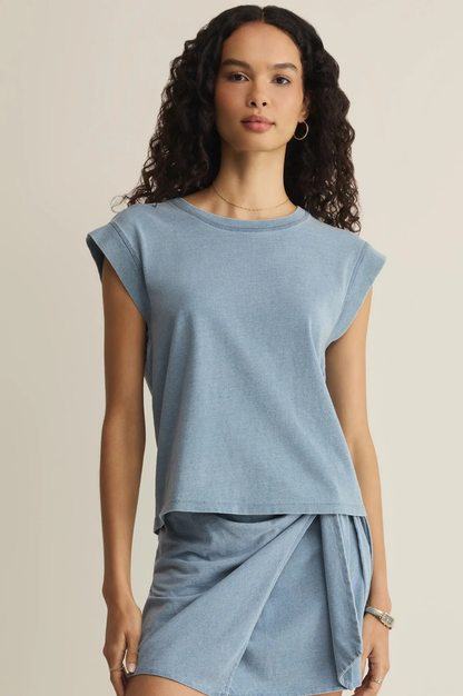 Camino Cotton Denim Tee