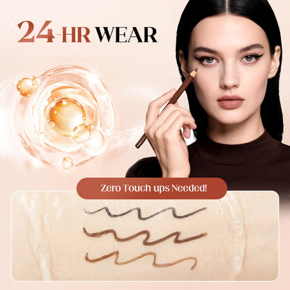 Limited Offer-Waterproof Eyeliner Duo Sharpenable Eye Pencil With Free Sharpener💖