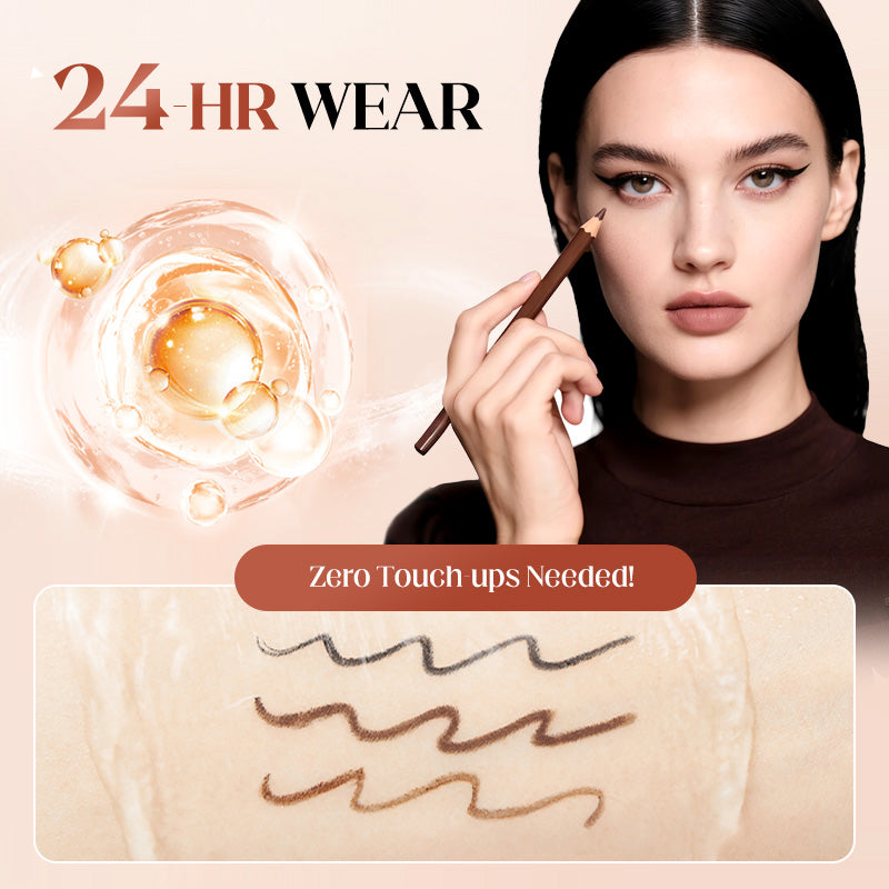 💜LAST DAY - BUY 1 GET 1 FREE💜24HR Waterproof Eyeliner Duo Sharpenable Eye Pencil