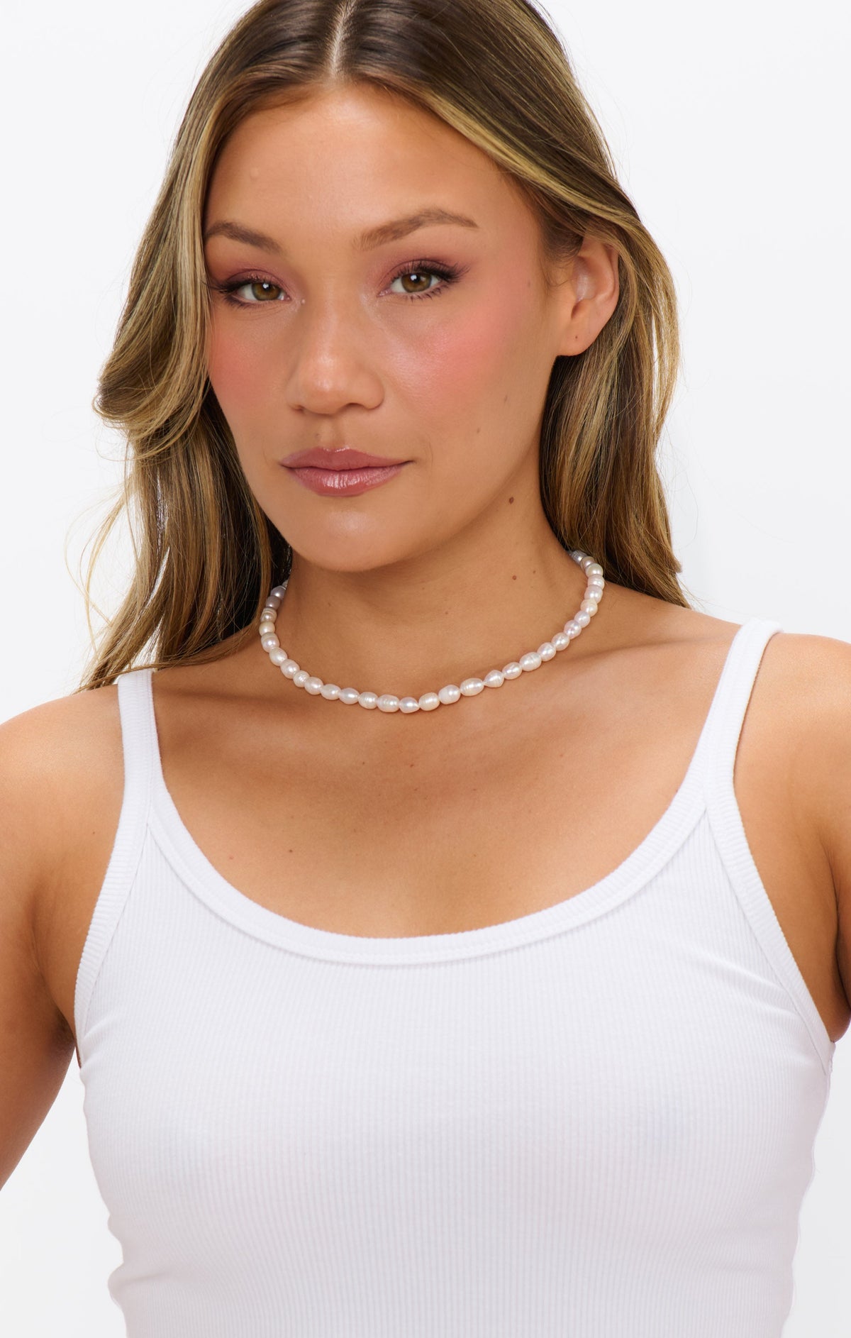 ALV Jewels Perfect Pearl Necklace ~ Ivory