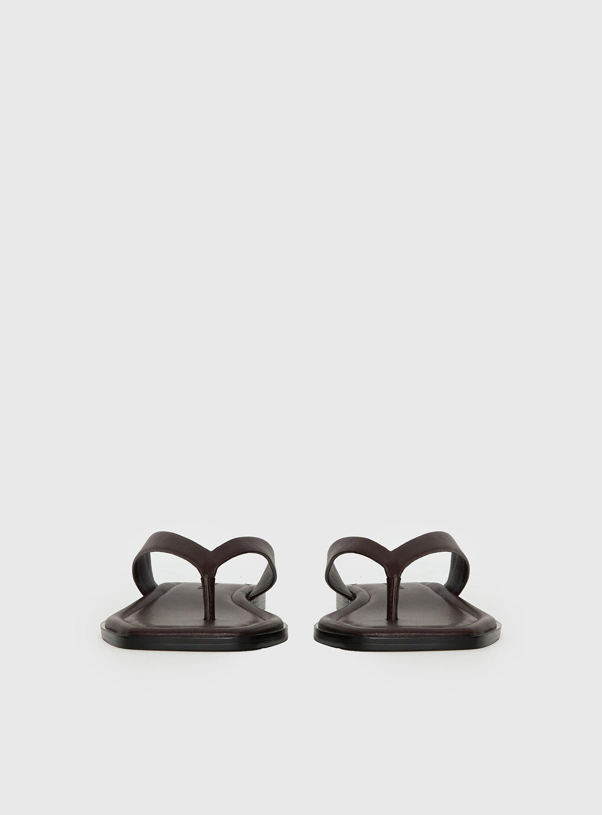 Alara Flat Thong Sandals Brown