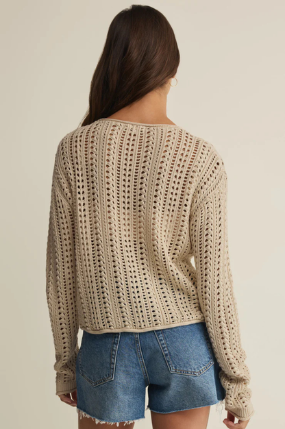 Upland Crochet Sweater Top