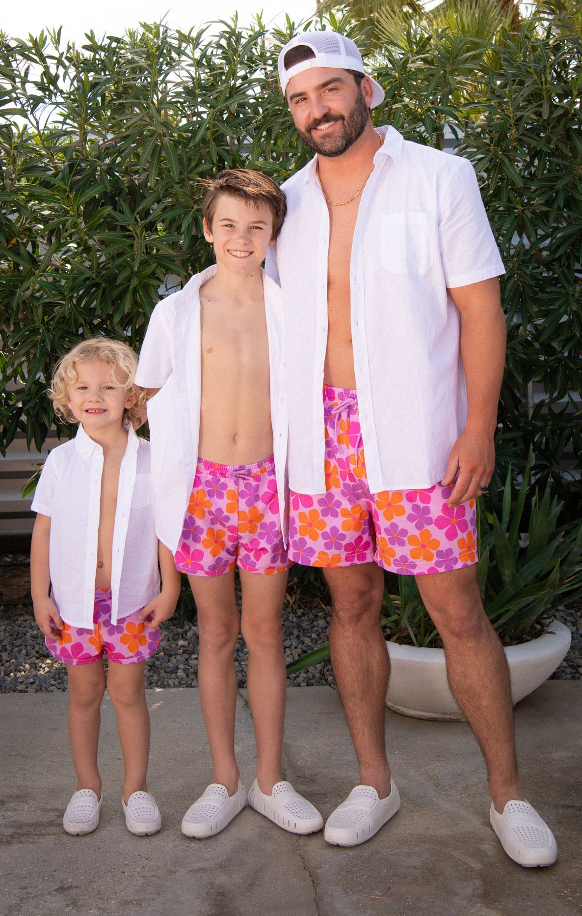 Man Mu Trunks ~ Pink Daisy