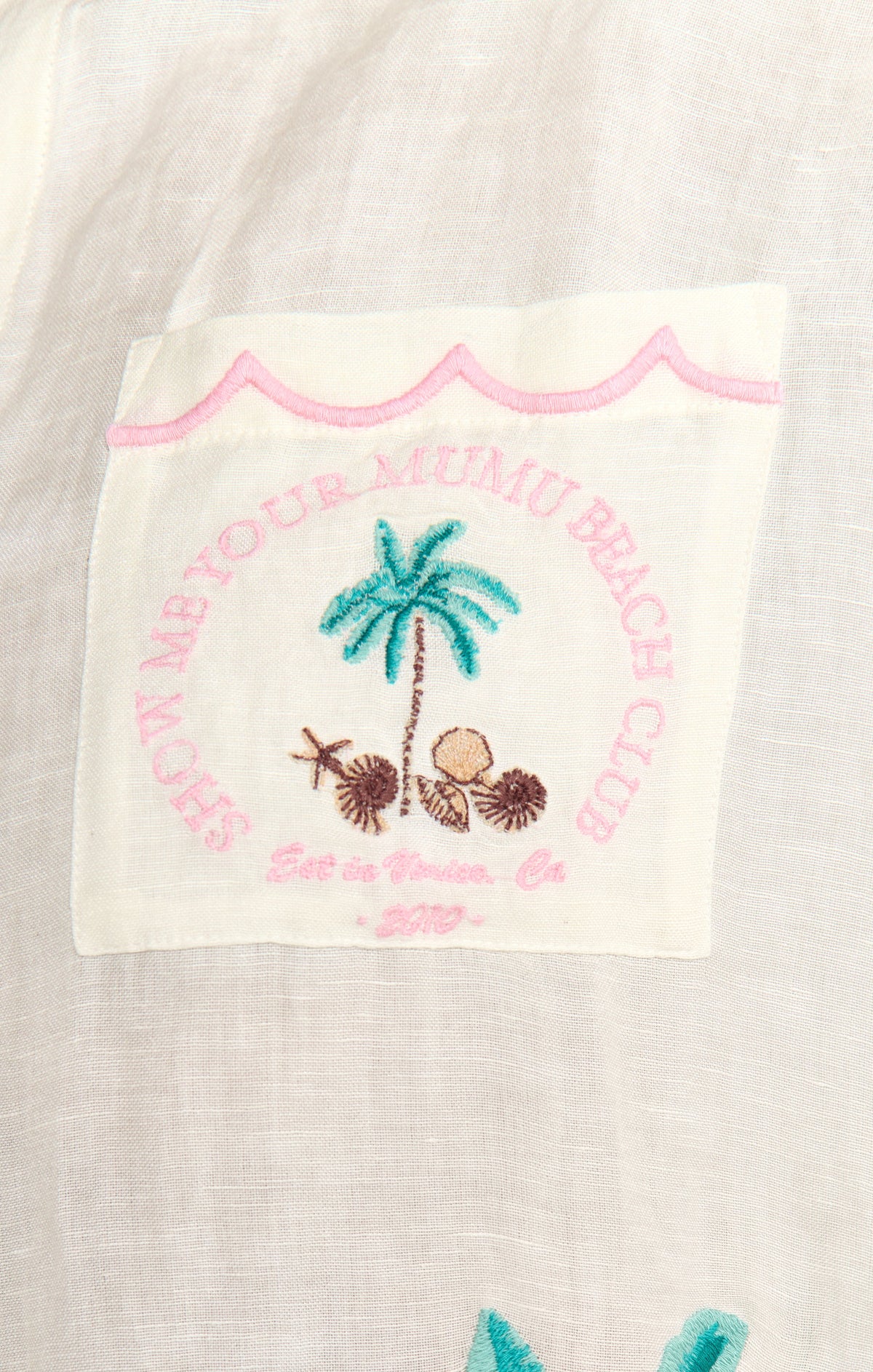 Parker Button Down ~ Beachfront Embroidery
