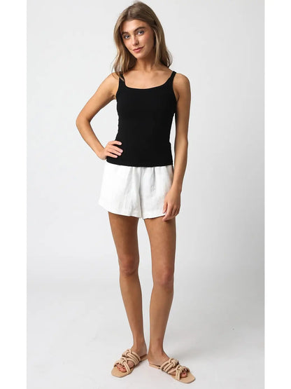 Amy Ribbed Tank Top