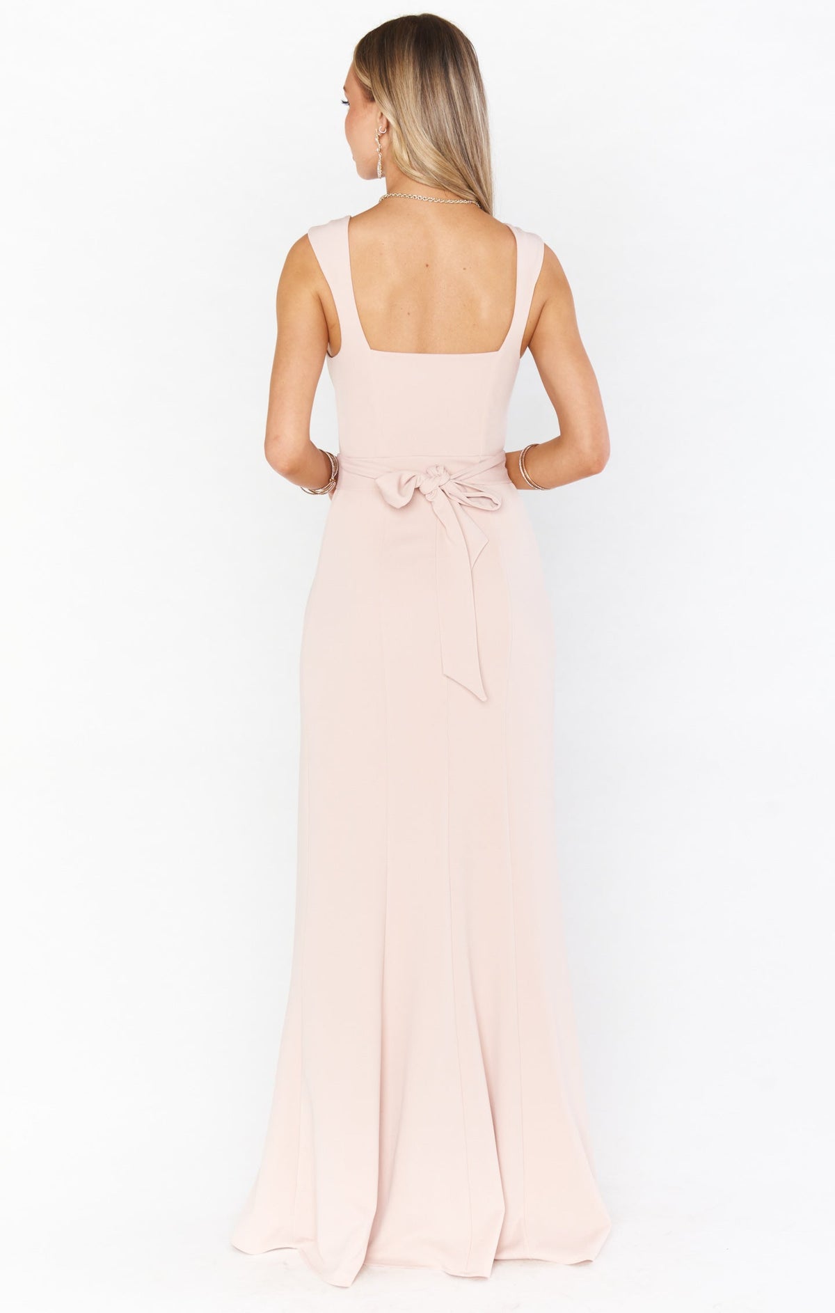 Paris Gown ~ Dusty Blush Stretch