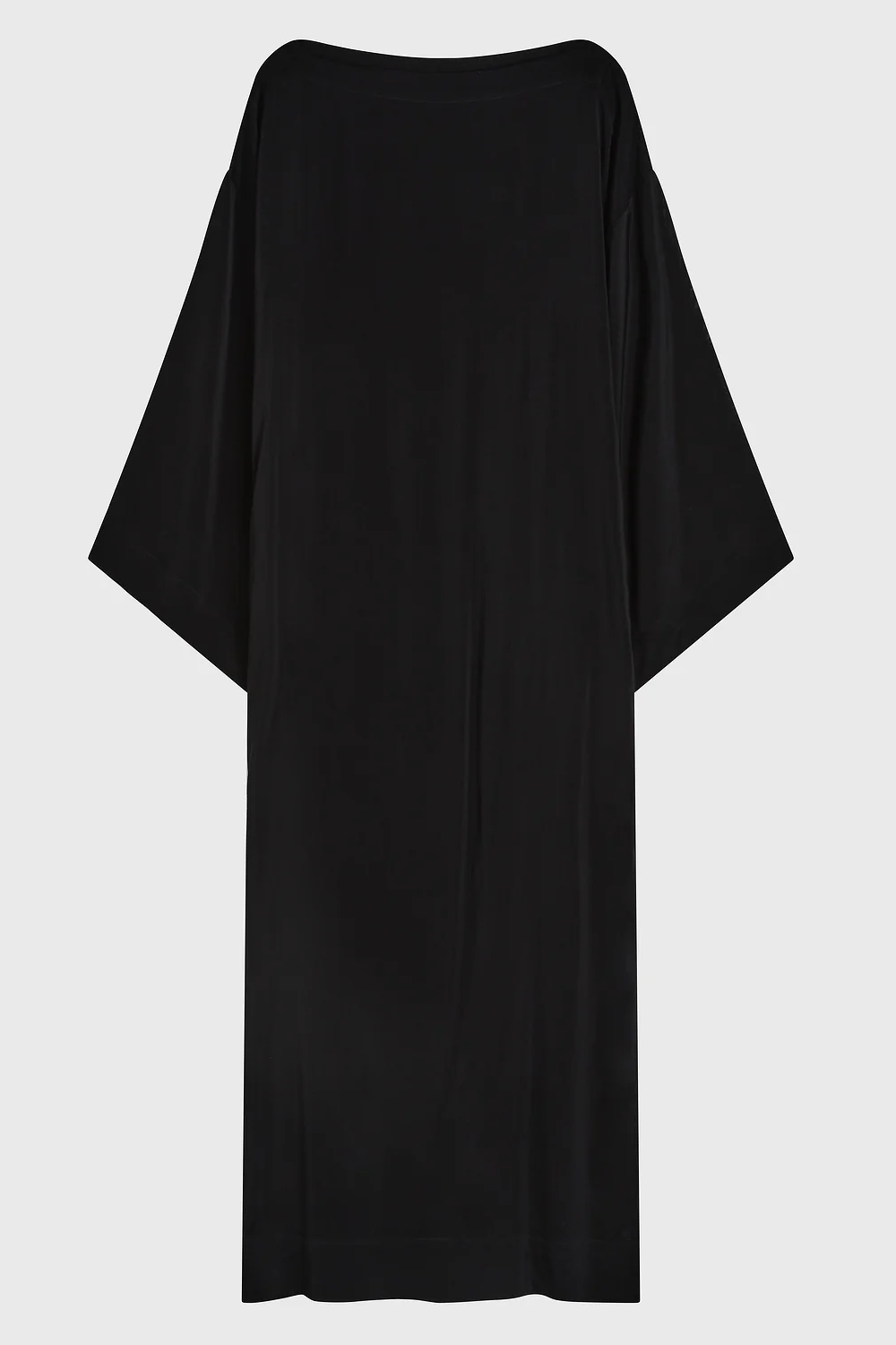 BONDI BORN Cremona Tie-Side Maxi Coverup - Black
