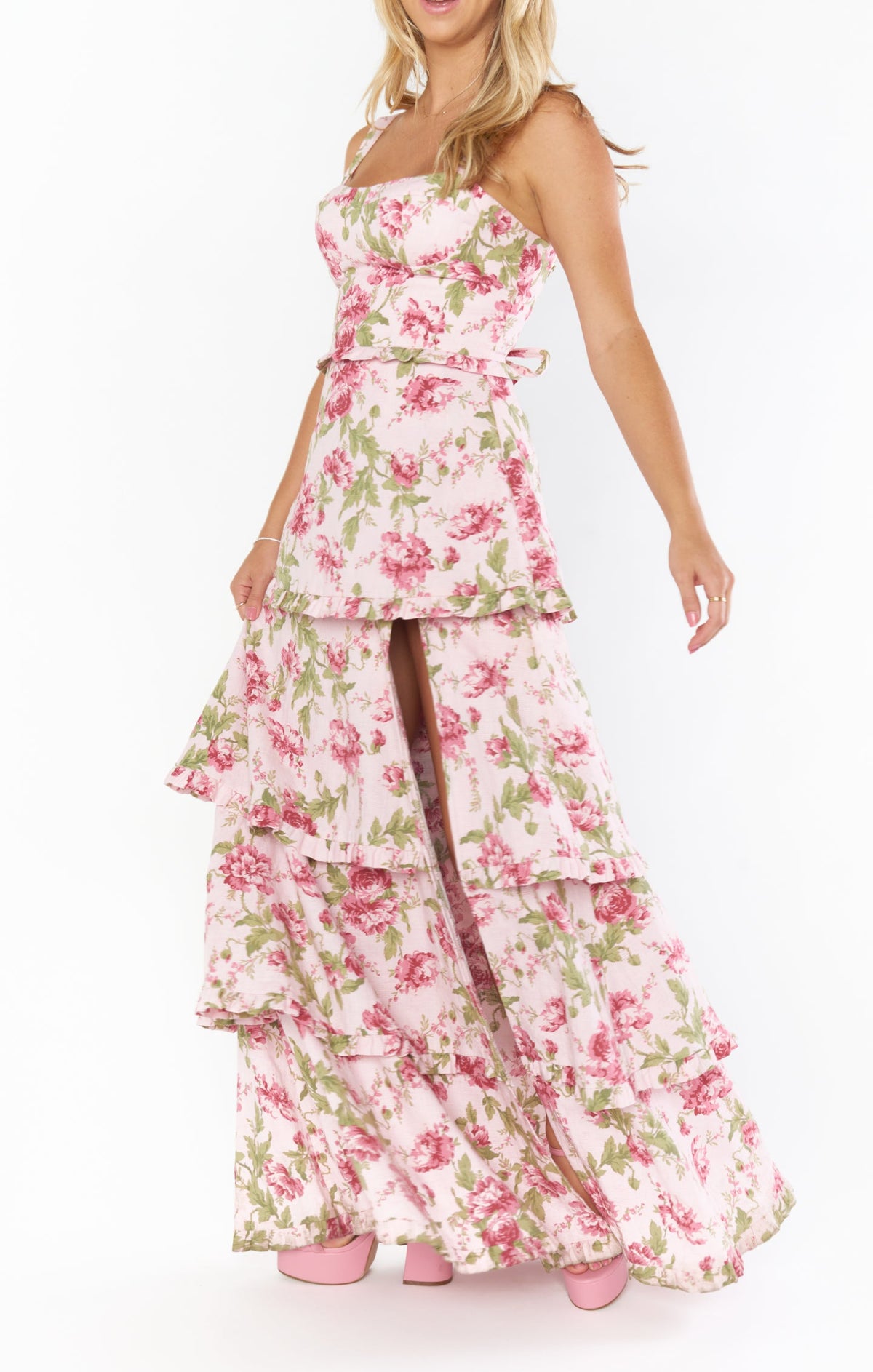 Lady Corset Dress ~ Garden Romantic