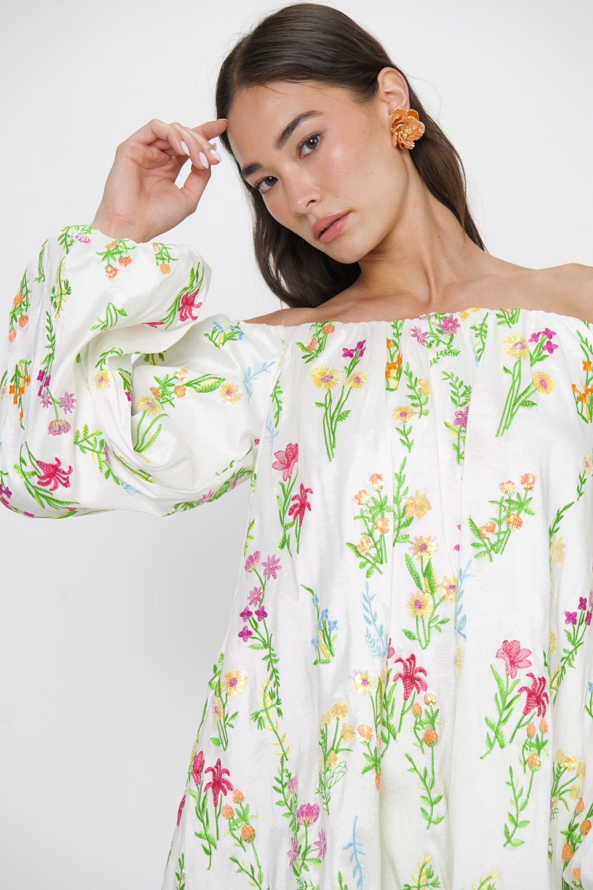 Brenna Mini Dress ~ Ethereal Sequins