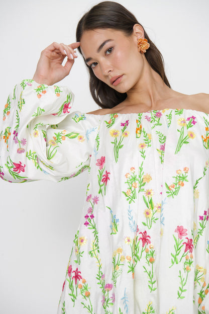 Brenna Mini Dress ~ Ethereal Sequins