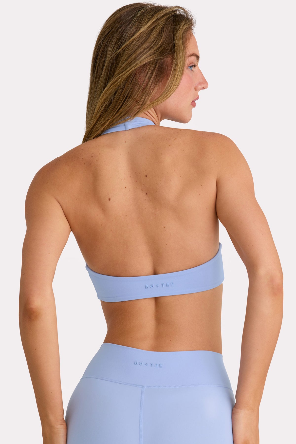 Soft Active Sports Bra in Sky