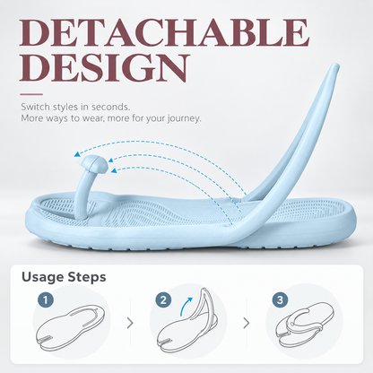 ✨ Foldable Travel Sandals – Lightweight EVA Non-Slip Slippers