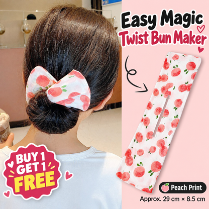 🎀 Easy Magic Twist Bun Maker – Quick 10-Second Elegant Hair Styling Tool