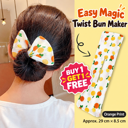 🎀 Easy Magic Twist Bun Maker – Quick 10-Second Elegant Hair Styling Tool