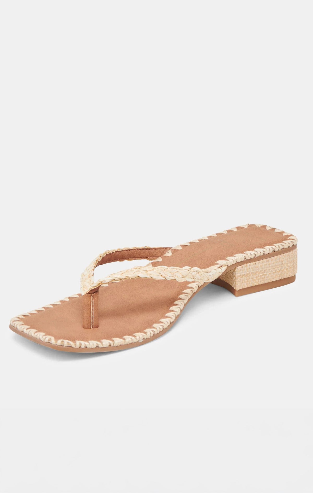 Dolce Vita Barty Sandals ~ Light Natural Raffia