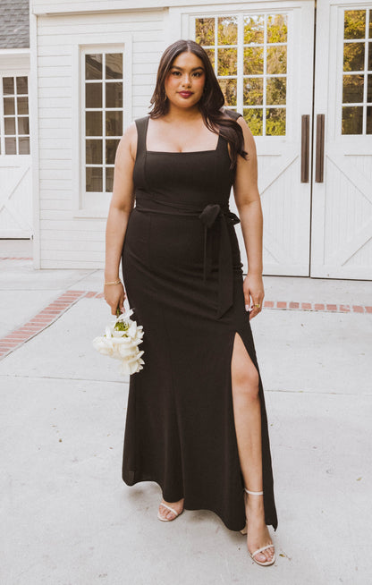 Paris Gown ~ Black Stretch