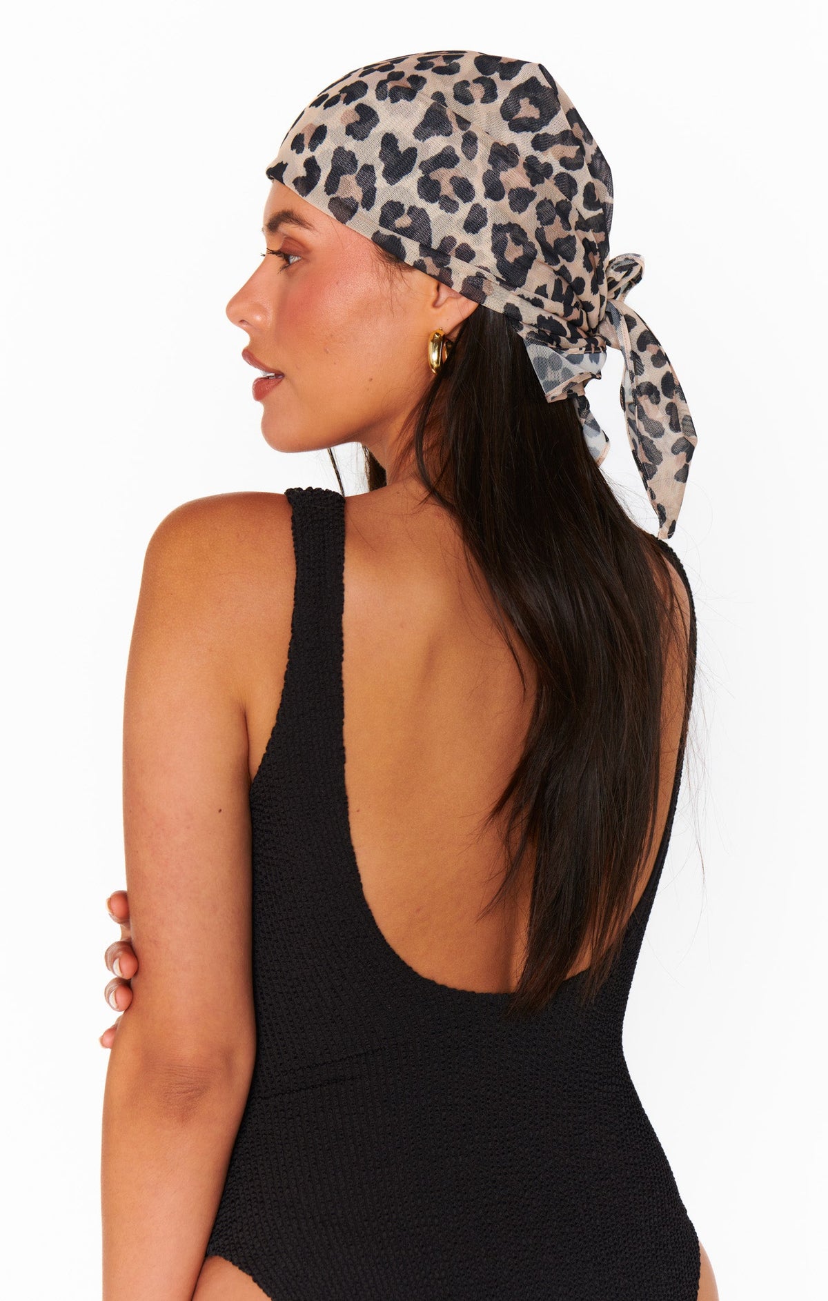 Jayde Scarf ~ Cheetah Mesh