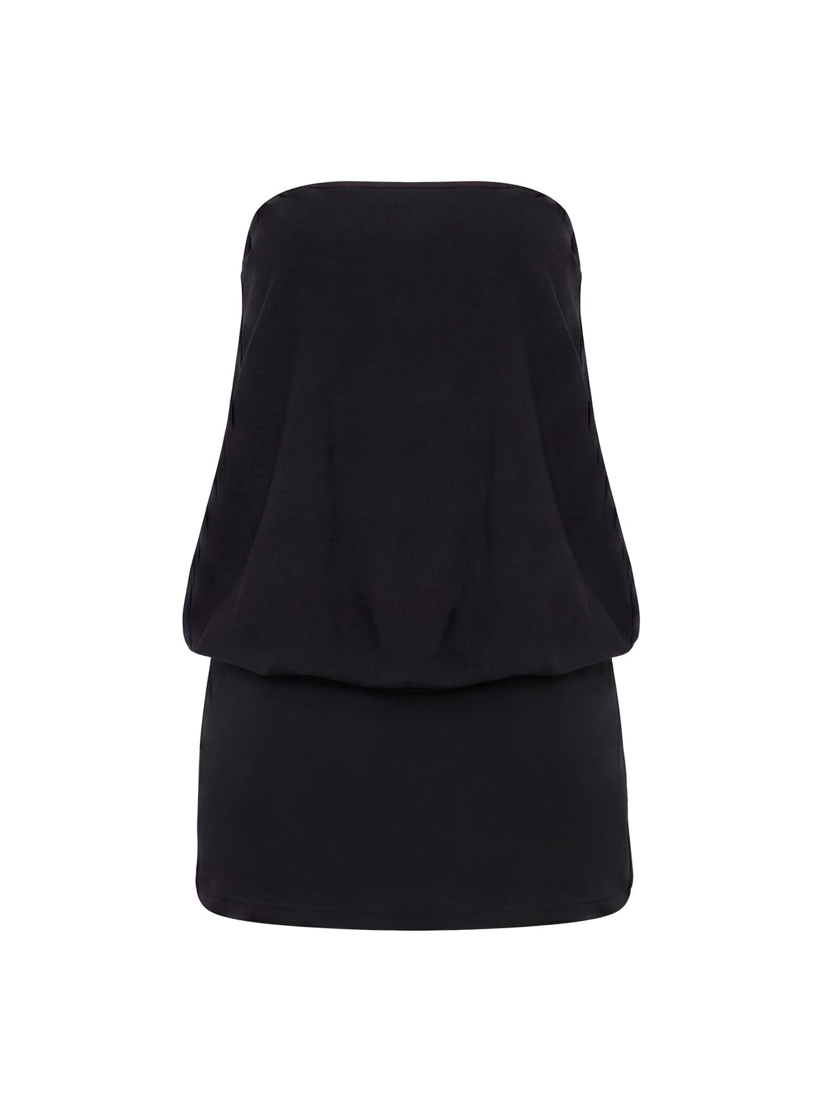 Calina Strapless Romper Black