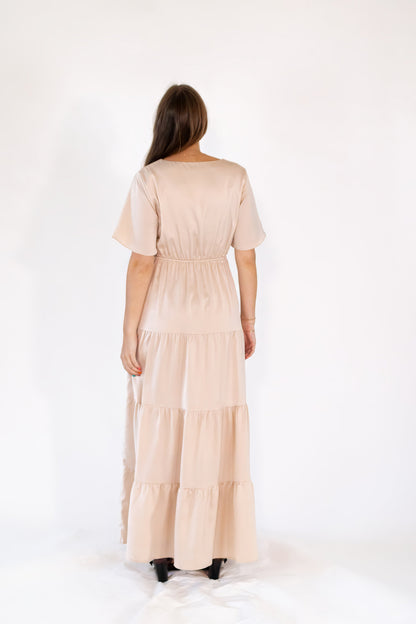 Stine Champagne Dress
