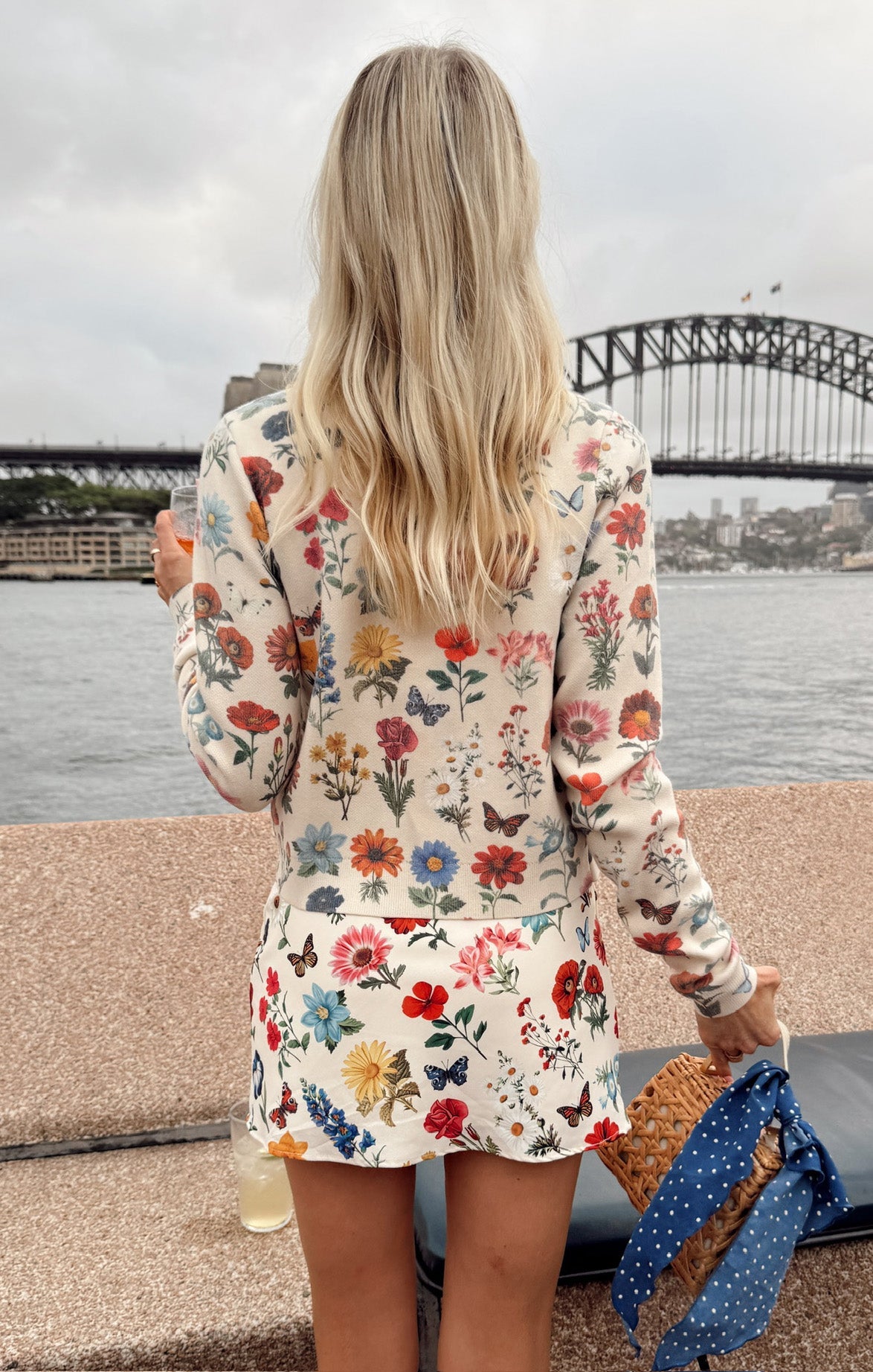 Emily Mini Dress ~ French Floral