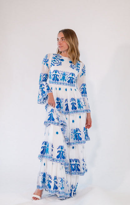 Ines Embroidered Dress