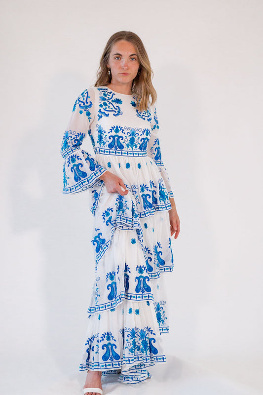 Ines Embroidered Dress