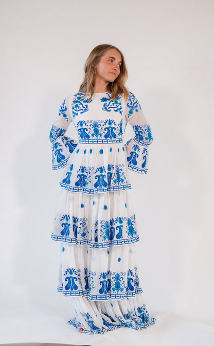 Ines Embroidered Dress