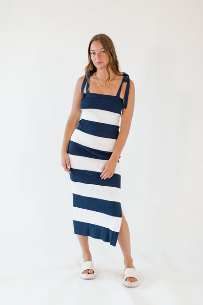 Monse Striped Knit Dress