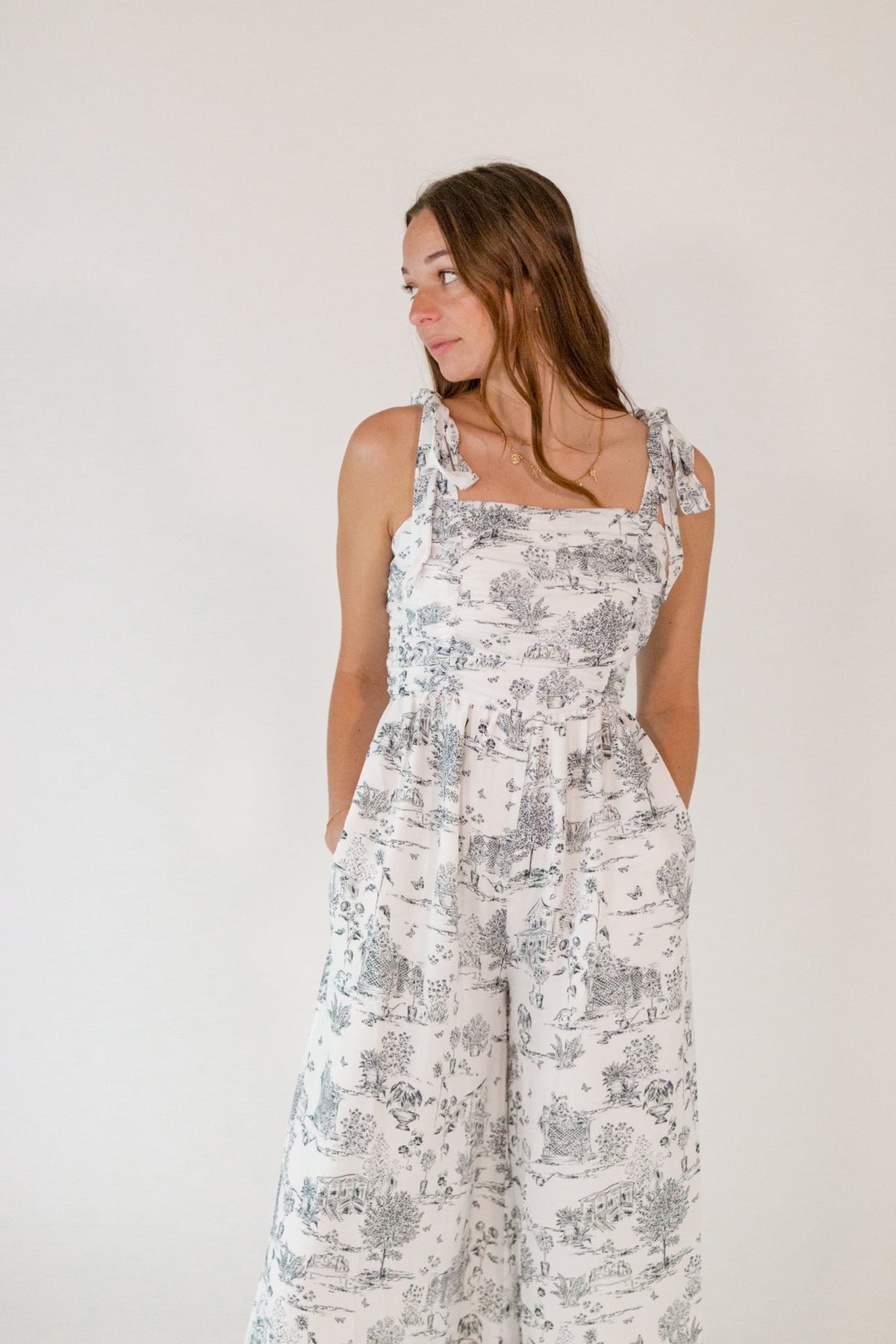 Deepa Toile Jumpsuit
