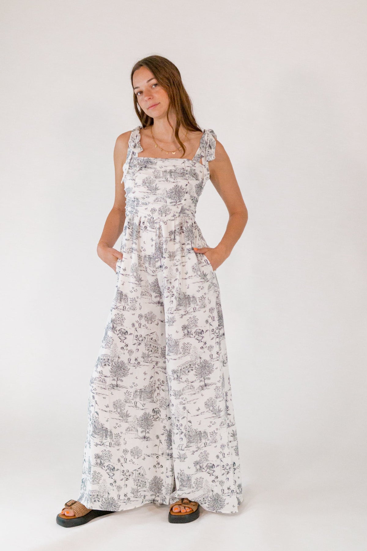 Deepa Toile Jumpsuit