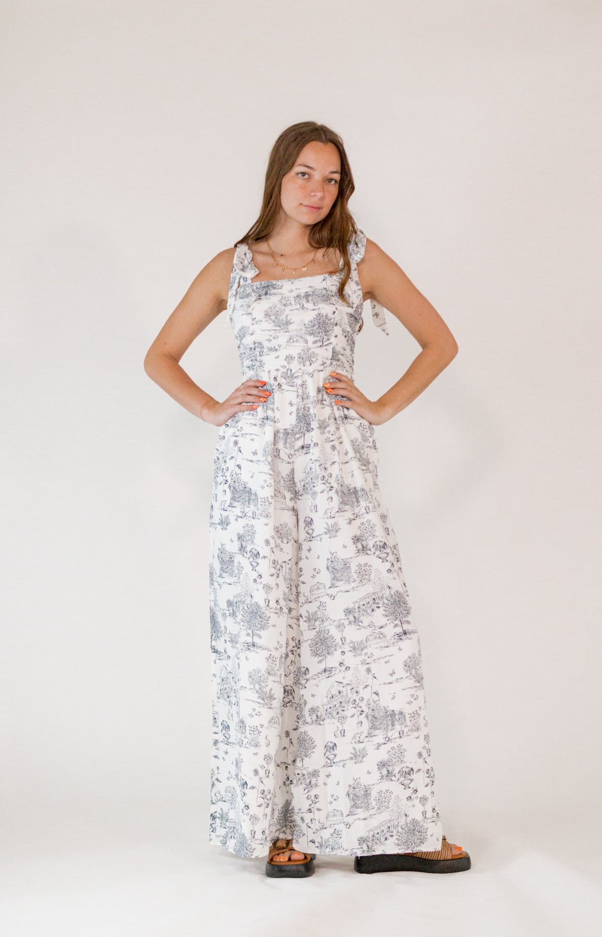 Deepa Toile Jumpsuit