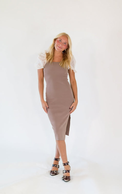 Francesca Dress・Taupe  ✧ Restocked