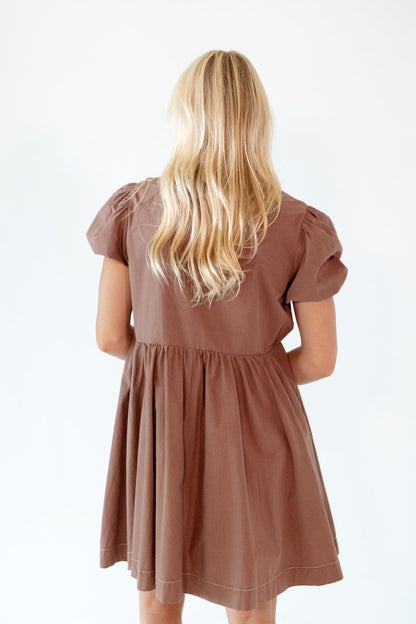 Liam Bow Accent Dress