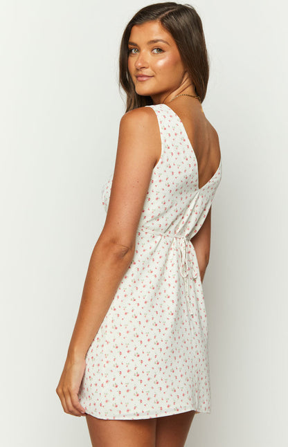Ivy Rose Pink Floral Mini Dress