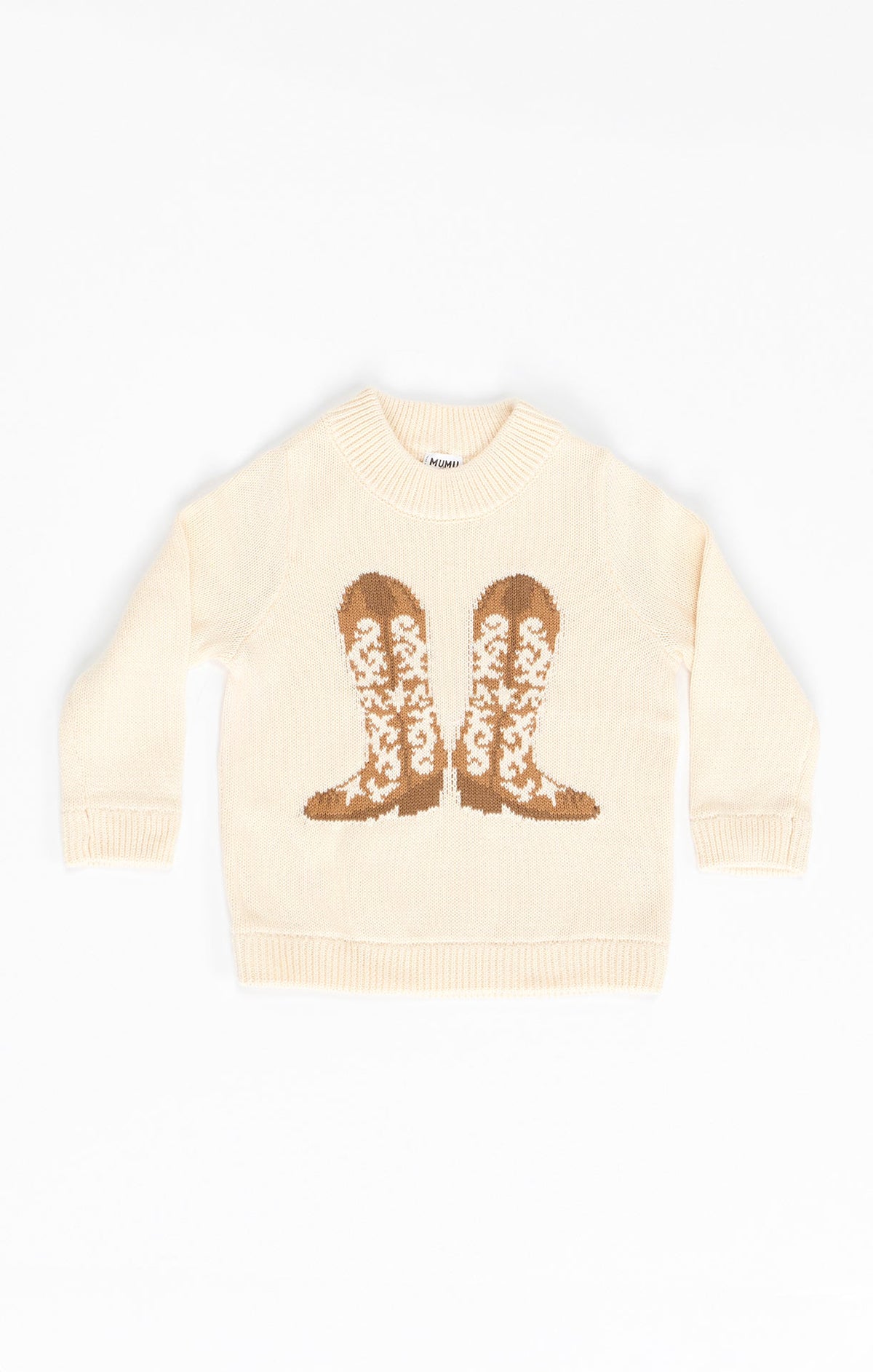 Little Stay Awhile Sweater ~ Cowboy Boot Knit